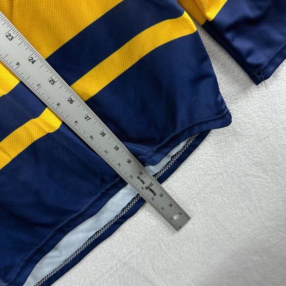 Michigan Hockey Jersey Men's Large Yellow Blue SGA Yost Arena Stadium 2024 Maize - Picture 4 of 8